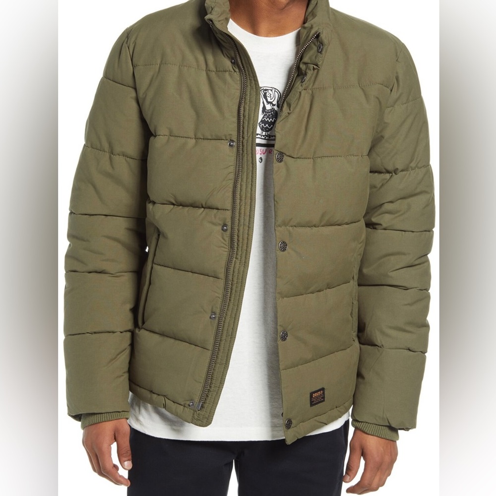 NWT, Deus Ex Machina Carson Men's Quilted Jacket
